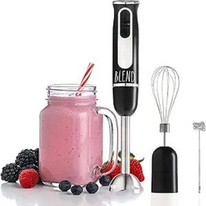 Rae Dunn Immersion Hand Blender- Handheld Immersion Blender - NIB